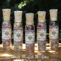 Custom Herbal Blends . Harnessing Herbs, Resins and Energy Crystals Magically