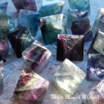 Magical Healing with Fluorite Octahedron Gemstones and Sacred Geometry – Chakra and Reiki