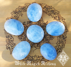 Blue gemstones Blue Moon Rituals